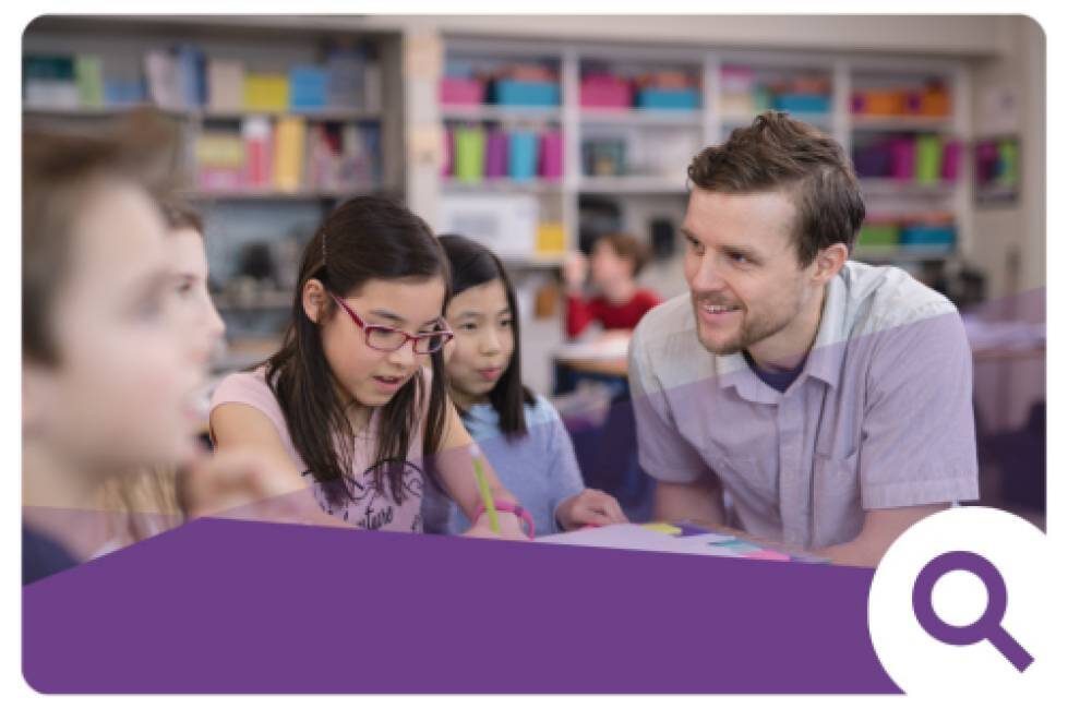 teacher and students in the classroom